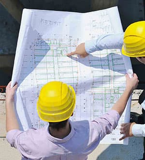 Construction planning meeting